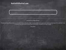 Tablet Screenshot of doolinfolkfestival.com